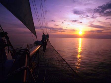coucher de soleil