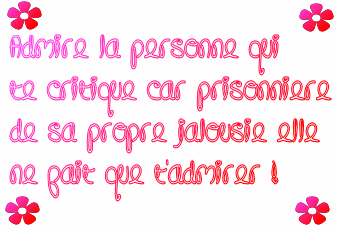 la jalousie